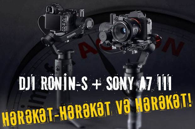 Dji RoninS + Sony A7 III